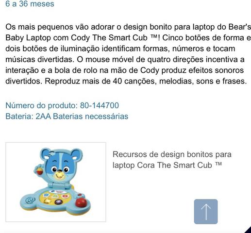 Mesa de Atividades Bilíngue do Cachorrinho - Fisher-Price e dois brinquedos importados - Foto 3