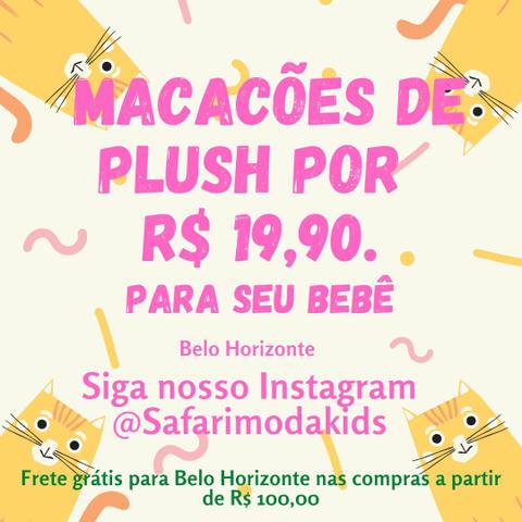 Macacões novos de plush por R$ 19,90 em Belo Horizonte