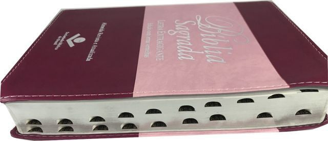 Biblia Feminina Mulher Letra Extragigante - Indice Lateral - Foto 4