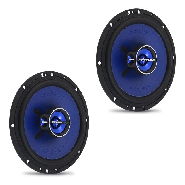 Auto-falante 6 Polegadas Triaxial Hurricane 100wrms Par - Foto 2