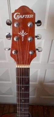 Violão Crafter modelo HTC-24EQ/NT - Foto 2