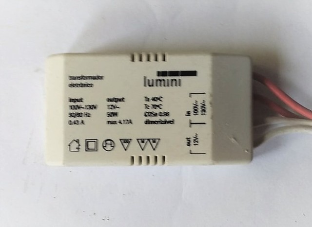 Transformadores Eletrônicos Lumini 110-130v/12v
