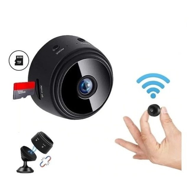 Mini Câmera Espiã Wifi Video Monitoramento