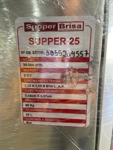 Climatizador Supper 25 de aluminio - Foto 6