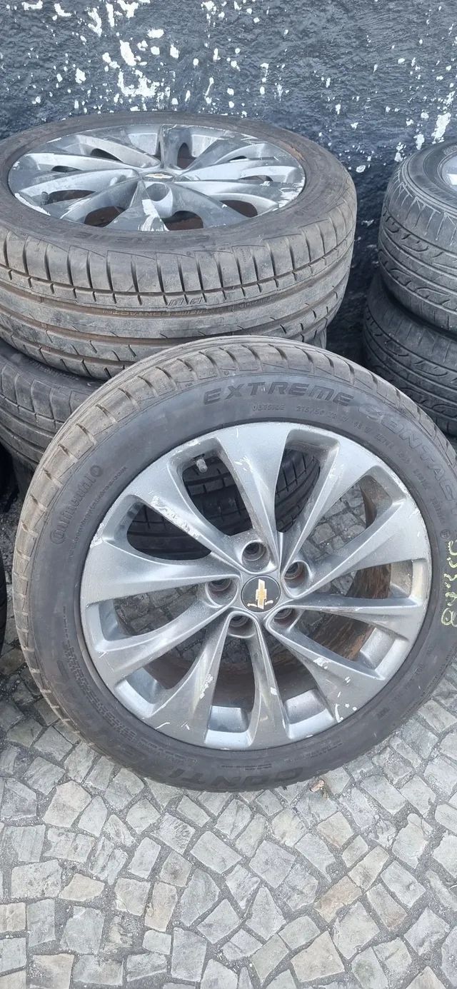 Jogo de rodas Gm-chevrolet cruze 2018 2018 completo
