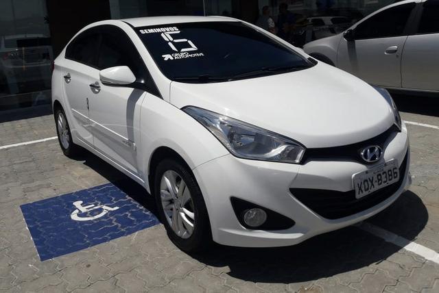 Hb20s 1.6 automático- premium 2015 - flex/gnv - Foto 2