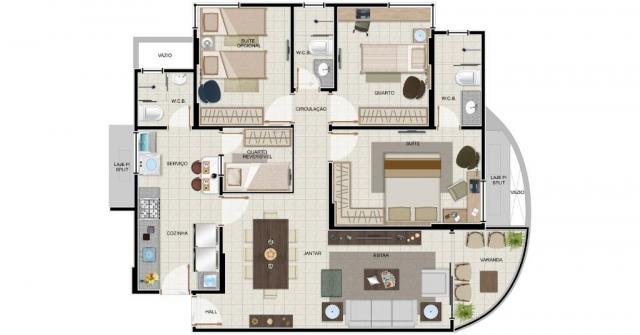 Apartamento à venda com 3 dormitórios em Jatiúca, Maceió cod:75156 - Foto 13