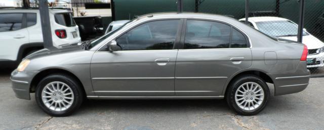 Honda Civic LX 1.7,Automático,Completo,Cinza,Gasolina - Foto 3