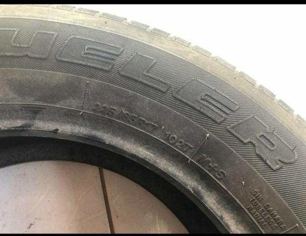 4 pneus s10 - r$ 700,00 aro 17 - Foto 2