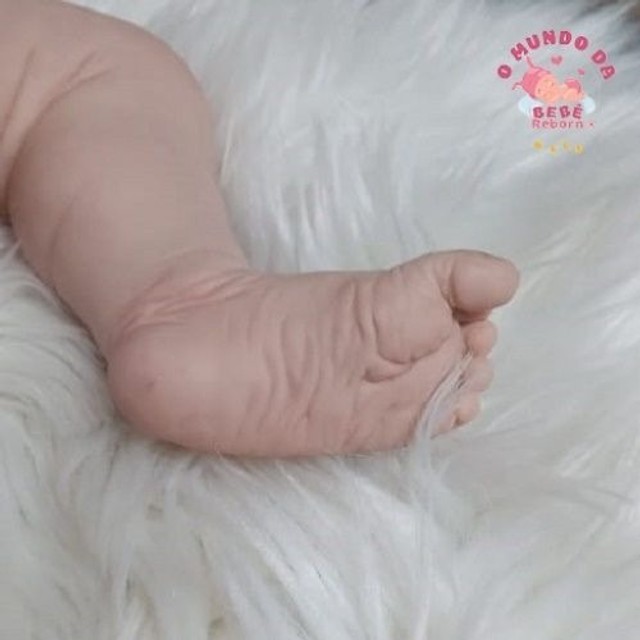 Bebê Reborn Dormindo Hiper-Realista 100% Silicone 53 cm - Foto 3
