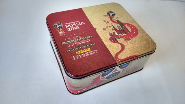 Lata Cards Copa 2018 Rússia (Panini) - NOVA