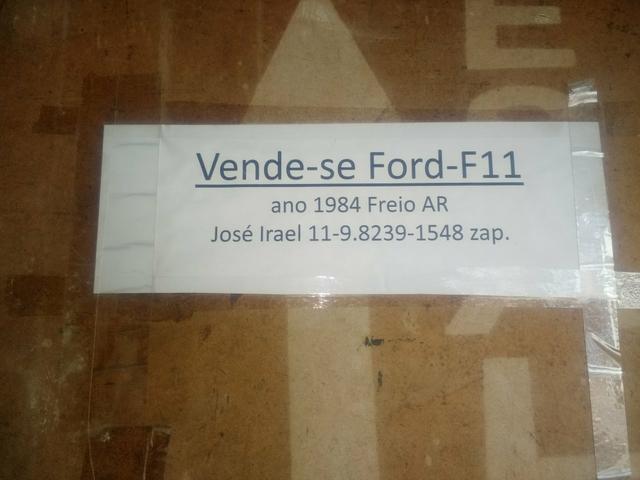 Ford f11 ano 84 freio a ar