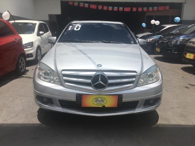 Mercedes C180 Kompressor 1.6 Turbo Blue Efficiency + rodas aro 18 da AMG - Linda demais! - Foto 2