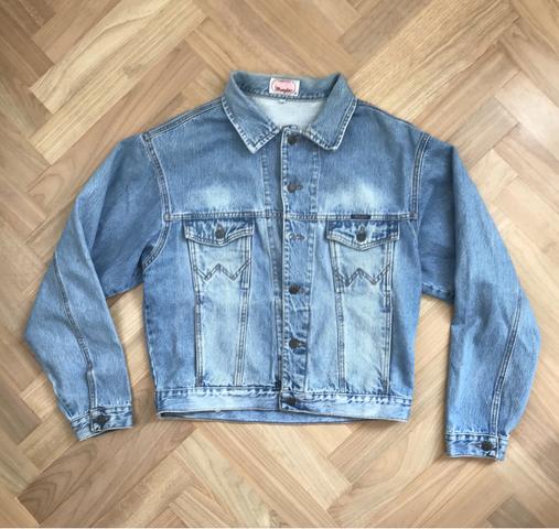 Jaqueta Wrangler jeans bordada | Country | Western | Cowboy | Cowgirl - Foto 2