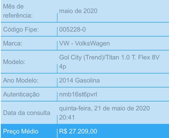 Gol G6 1.0 city 14/14 - Branco completo - Foto 2