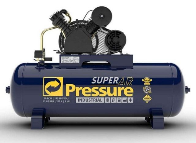 Compressor 20 200L 175 Libras 220/380V Pressure