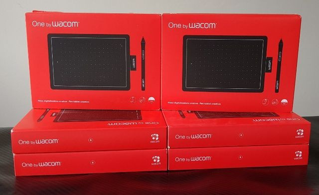 Mesa Digitalizadora One by Wacom, Com caneta digital sensível à pressão, sem fio