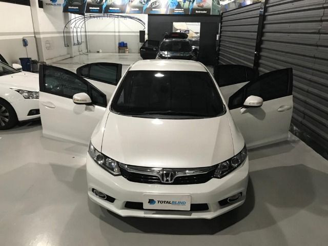Blindado Honda Civic lxr Flex 13/14 80.000 km - Foto 7