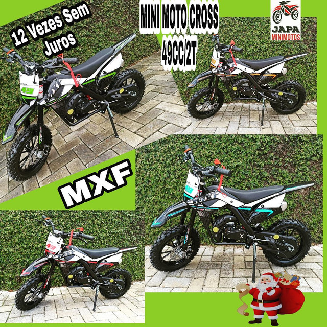 Japa Mini Motos - Mini Moto Cross Motor 110cc/4t Vermelha