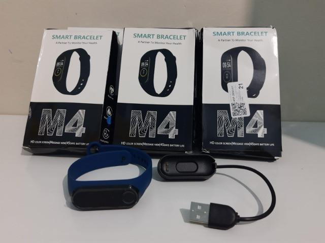 Pulseira Relógio Inteligente Smartband M4 (Eunápolis)