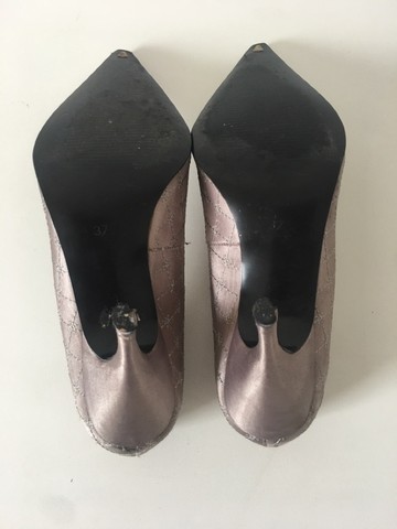 Scarpin cinza chumbo Sanden n37 - Foto 3