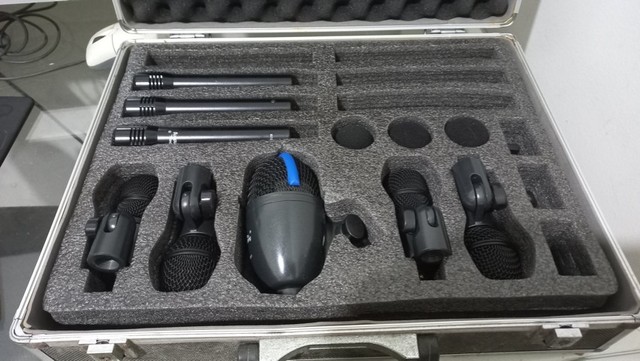 Kit Microfones P/ Bateria Soundking E08b  - Foto 2