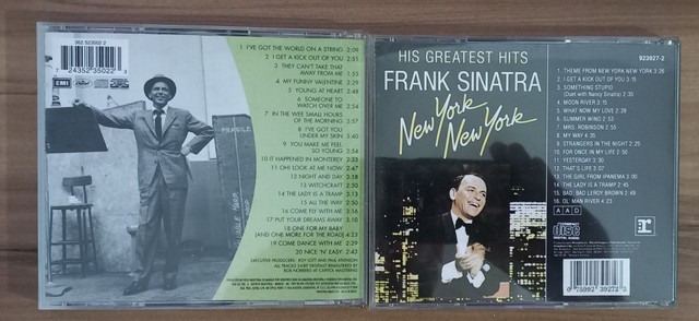 Cd Frank Sinatra ( 2 Álbuns) originais  - Foto 3