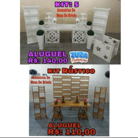Aluguel de kit de móveis provençais pegue e monte para festas e eventos - Foto 4