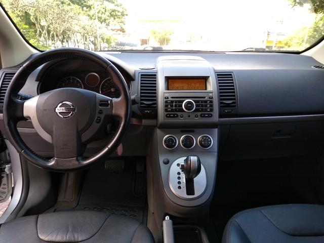 Sentra S 2.0 Automático 2008 Completo + Couro - Foto 7