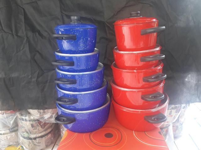 Conjunto de panelas com 5 peças