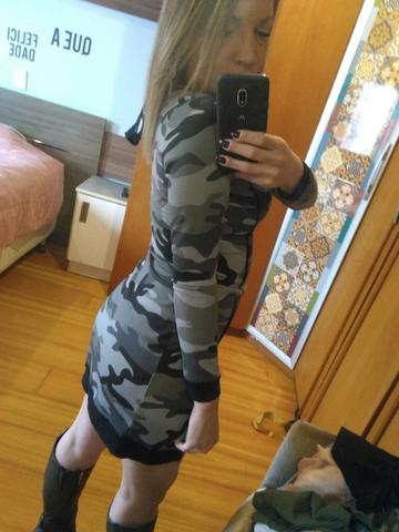 Vestido camuflado - Foto 3