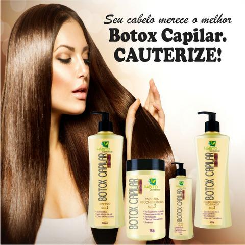 Kit para Cabelos Extremamente Danificados Hábito Cosméticos Botox Capilar 76509 - Foto 2