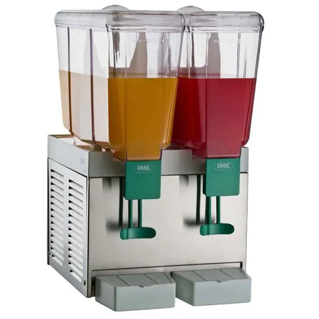 Refresqueira IBBL 2 cubas de 15L cada (novo) Alecs