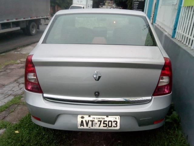 Logan Expression 1.6 automático , top de linha , couro , revisado . GNV - Foto 7