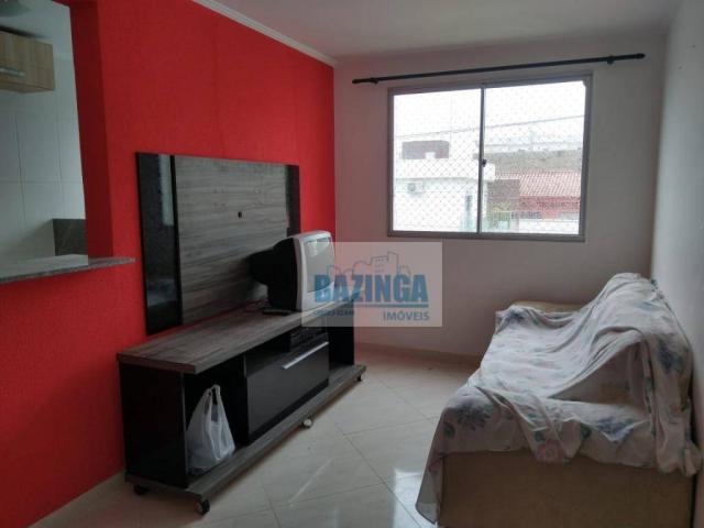Apartamento com 2 dormitórios para alugar, 50 m² por R$ 1.050/mês - Mogi Moderno - Mogi da