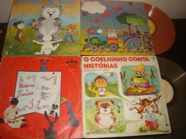 Infantil, Lote com 40 Lps vinil, Historinhas. - Foto 4