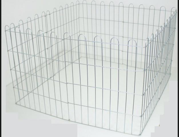 Cercado Pet Para Cachorros Cães Coelhos Gatos 10 Lados Altura 60 cm Cromado - Foto 5