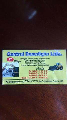 Demolição limpeza de terreno terraplenagem limpeza de lote material construção obras - Foto 2