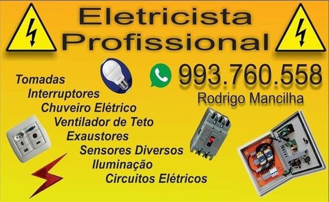 Eletricista e pequenos reparos chama no whatts