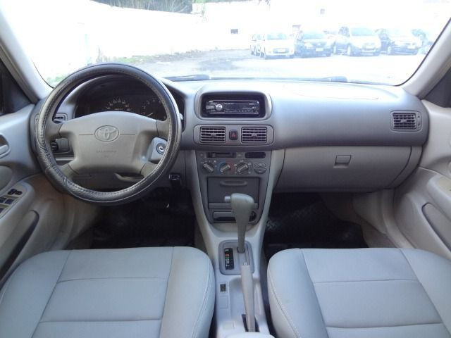 Toyota corolla xei 1.8 automático preto completo com gnv - Foto 4