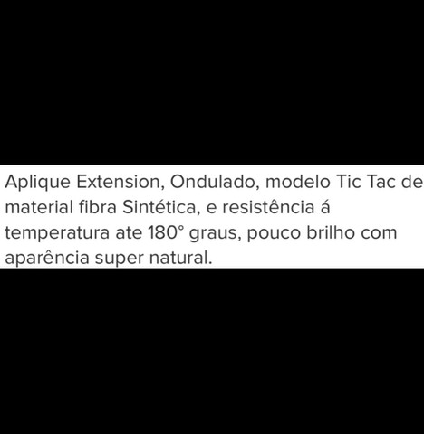 Kit aplique de cabelo tic tac - Foto 2