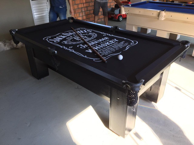 Mesa de Bilhar Preta Tx Personalizada Jack Modelo WDK3232 - Foto 2