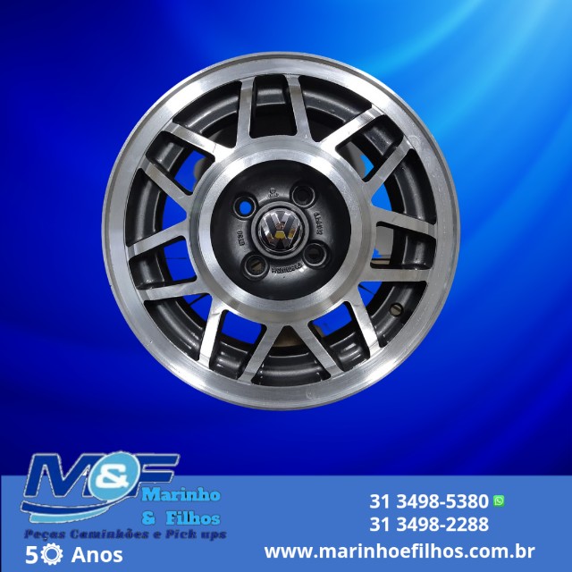 Jogo de Roda Aro 14 VW Passat Pointer  - Foto 2