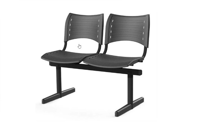 Cadeira Longarina ISO, 2, 3, 4 ou 5 lugares... - Foto 2