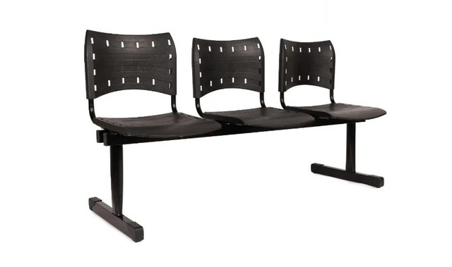 Cadeira Longarina ISO, 2, 3, 4 ou 5 lugares... - Foto 4