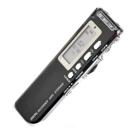 Mini Gravador De Áudio Voz Digital 8gb Escuta Telefônica - Foto 2