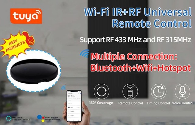 Controle Remoto Universal Ir Rf Wifi para Casa Inteligente, Gerencia COD-AM519  - Foto 3