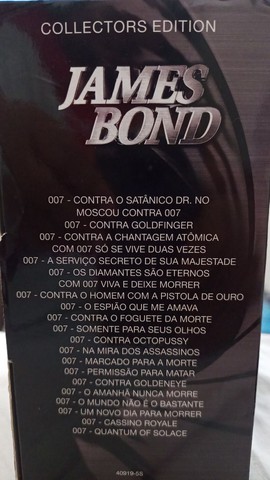 DVD Coleção James Bond 22 Filmes 