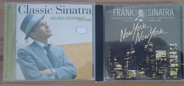 Cd Frank Sinatra ( 2 Álbuns) originais 