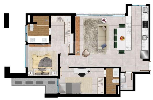 Apartamento à venda com 2 dormitórios em Setor bueno, Goiânia cod:620914 - Foto 4
